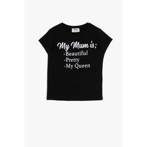 Koton Black Girl T-shirt