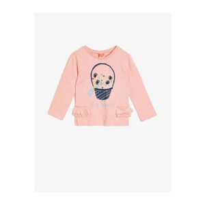 Koton Baby Girl Pink Sweatshirt