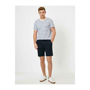 Koton Men's Navy Blue Shorts & Bermuda