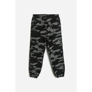Koton Green Boy Camouflage Patterned Trousers