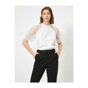 Koton Blouse - White - Regular fit