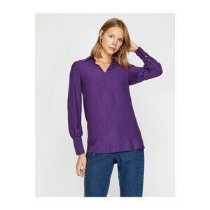 Koton Blouse - Purple - Regular