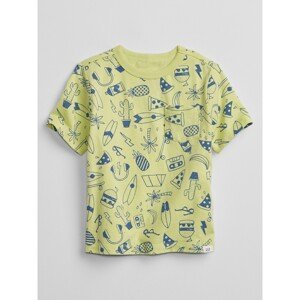 GAP Dětské tričko print t-shirt