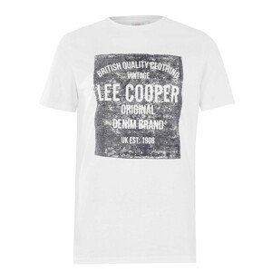 Pánske tričko Lee Cooper Denim logo