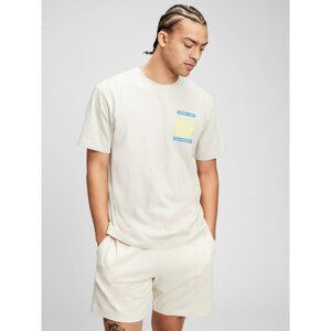 GAP T-shirt Logo stetch t-shirt