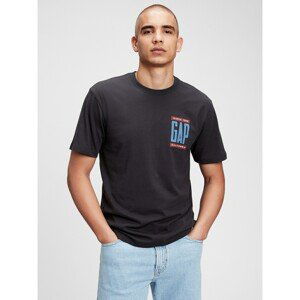 GAP T-shirt Logo stetch t-shirt