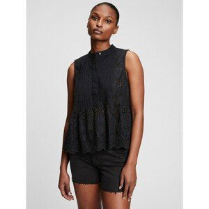 GAP Top Short Sleeve Eyelet