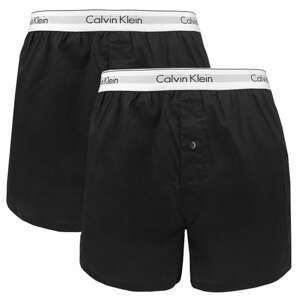 2PACK men's shorts Calvin Klein black (NB1396A-001)