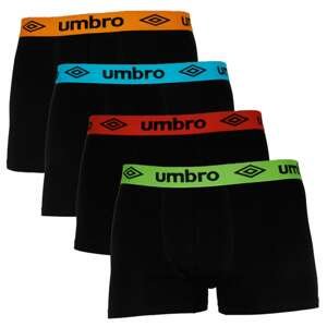 4PACK men's boxers Umbro black (UMUM0318)