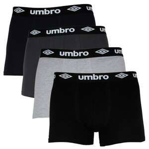 4PACK men's boxers Umbro multicolored (UMUM0315)