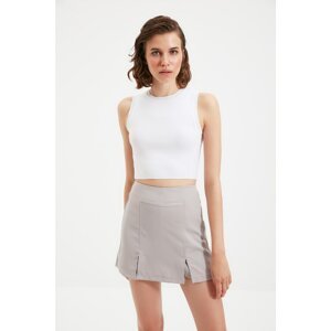 Trendyol Gray Skirt Shorts & Bermuda