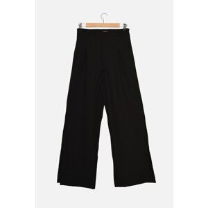 Trendyol Black Wide Leg Trousers