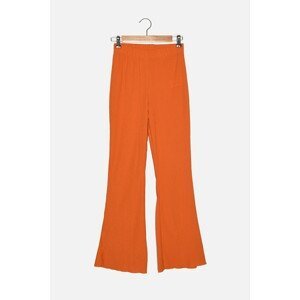 Trendyol Cinnamon Flare Knitted Trousers