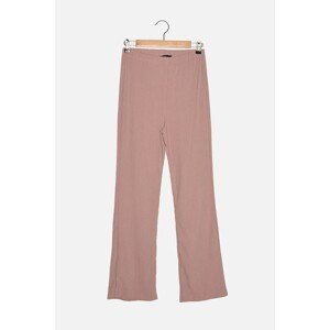 Trendyol Rose Dried Elastic Waist Knitted Trousers