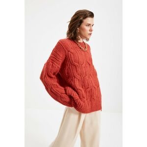 Trendyol Tile Knitted Detailed Sweater