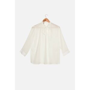 Trendyol Ecru Collar Detailed Blouse