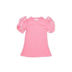 Trendyol Pink Frilly Girl Knitted Dress