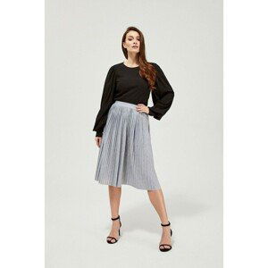 Pleated skirt - gray