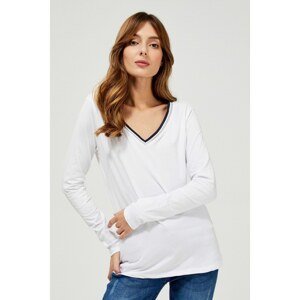 Cotton blouse - white