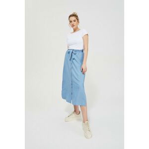 Tied midi skirt