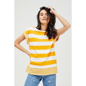 Striped blouse - orange