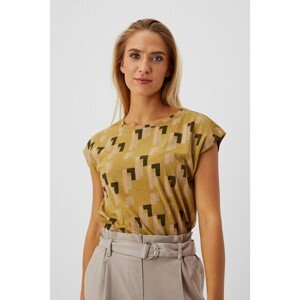 Cotton blouse - olive