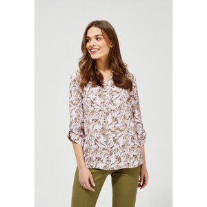 Patterned viscose shirt