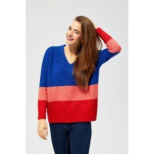 Striped sweater - blue