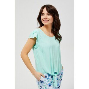 Shirt with short sleeves - mint