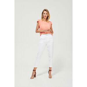 Baggy type trousers - white