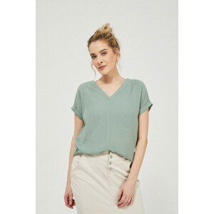 Viscose blouse - olive