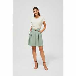 Skirt with a decorative belt