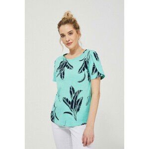 Printed T-shirt - mint