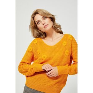 Oversized sweater - yellow