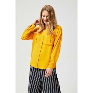 Shirt with pockets - yellow