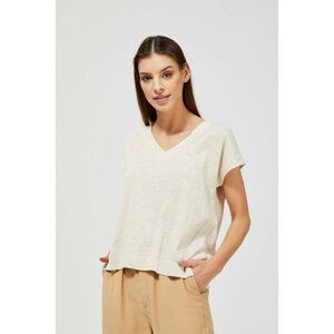 Oversize blouse - beige