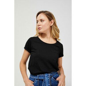 Basic cotton t-shirt - black