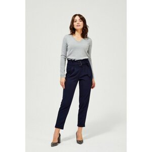 High-waisted trousers