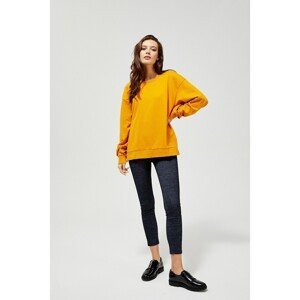 Oversize sweatshirt - yellow