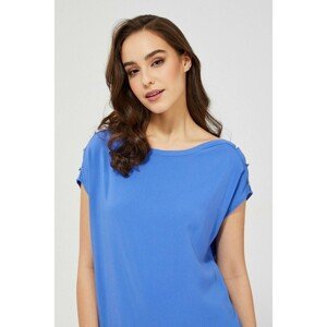 Viscose blouse - blue