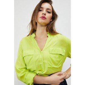 Oversize shirt - lime green
