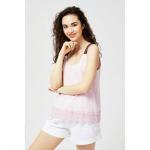 Lace top - pink