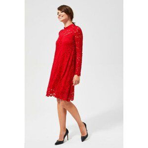 Lace dress - red