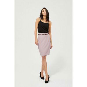 Pencil skirt with a belt