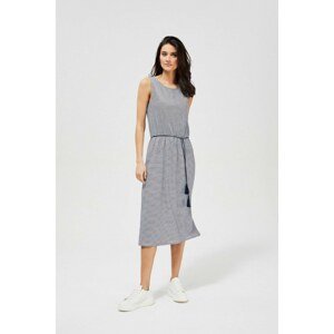 cotton dress with stripes