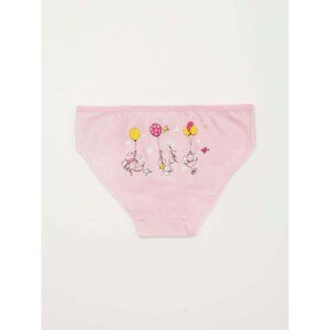 Pink panties for a girl with a print