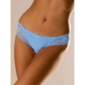 Blue lace panties