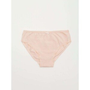 Peach panties for a girl with print