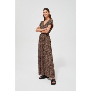 Maxi dress with a print