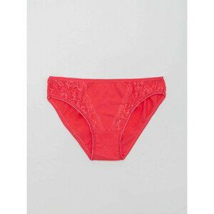 Women's coral briefs made of cotton
